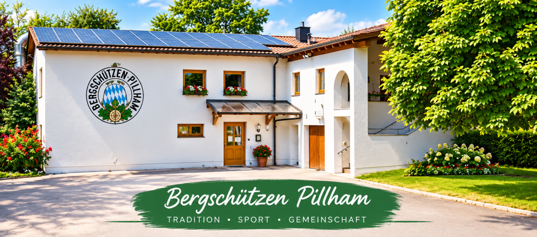 Bergschützen Unterkunft mit Logo