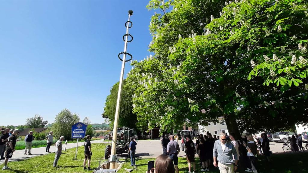 Maibaum aufstellen 2025